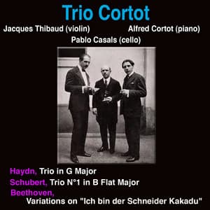 Trio Cortot - Alfred Cortot