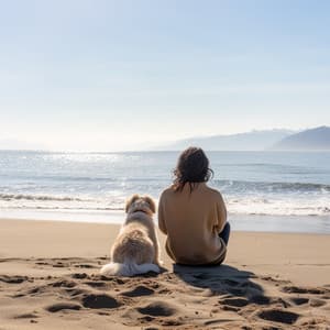 Océano Relajante Para Perros: Olas Suaves Para La Calma - Música instrumental alegre