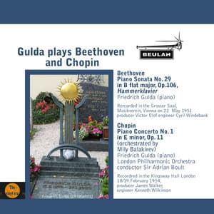 Gulda Plays Beethoven and Chopin - Friedrich Gulda