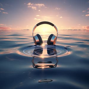 Binaural Waves: Ocean Harmony Echoes - Solfeggio Music