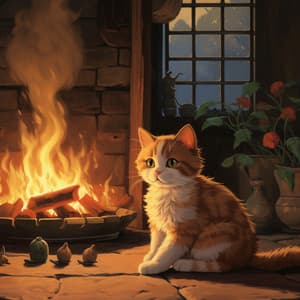 Fuego Del Gato: Música Calmante Para Felinos - El relajante para gatos