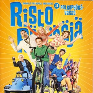 Risto Räppääjä ja Polkupyörävaras - Iiro Rantala