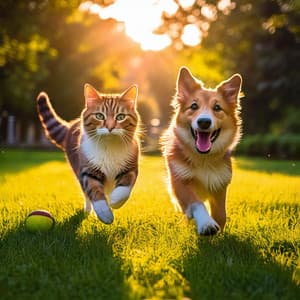 Gentle Lofi Sounds for Pet Anxiety Relief - Comforting Nights