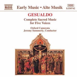 Gesualdo: Sacred Music for Five Voices - Carlo Gesualdo