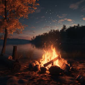 Fire's Calm: Tranquil Tunes for Relaxation - Best Relaxing Music