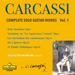 Carcassi: Complete Solo Guitar Works, Vol. 1 - Matteo Carcassi