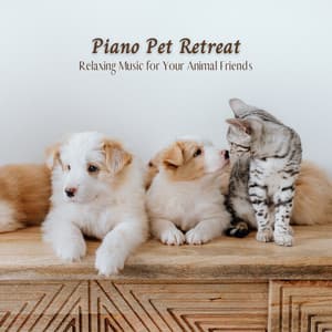 Piano Pet Retreat: Relaxing Music for Your Animal Friends - Cafe Chillout Jazz