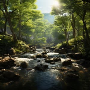 Pets' Stream Retreat: Calming Waters for Animal Relaxation - Relax & Chill Music