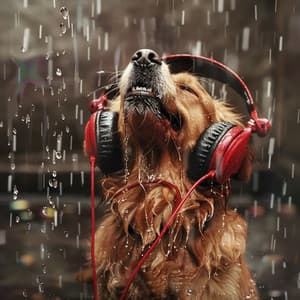 Dogs Rain Adventure: Energetic Outdoor Tunes - Calm Dog Music