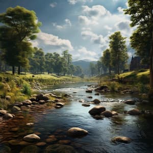Flowing Waters: Binaural Beats for Guided Meditation - Sounds of the Forest