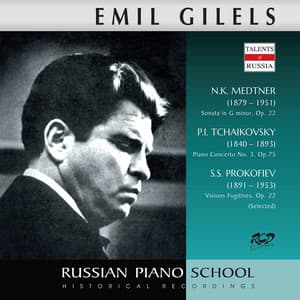 Medtner, Tchaikovsky & Prokofiev: Piano Works - Emil Gilels