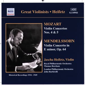 Mozart / Mendelssohn: Violin Concertos - Jascha Heifetz