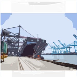 Shipping Yard Sounds for Background Sound and White Noise - Soothing White Noise for Relaxation