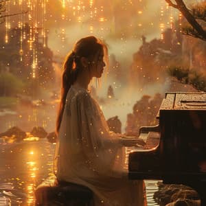 Melodías De Música De Piano: Ecos De Gracia - Sonata de luz de Luna