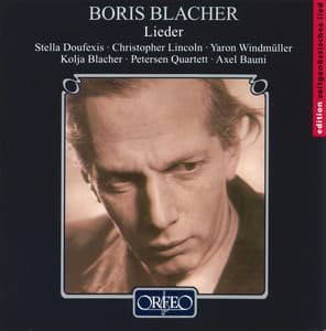 Blacher: Lieder - Boris Blacher