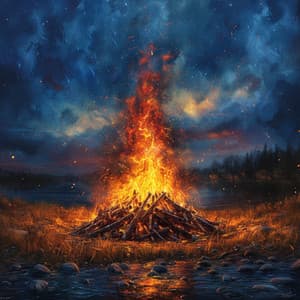 Resplandor De Brasas: Sonidos De Fuego Pacíficos Para Relajarse - Música para plantas