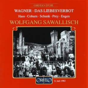 Wagner: Das Liebesverbot, WWV 38 - Richard Wagner