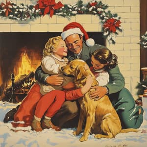 Winter’s Embrace: Music &amp; Firelight - Anti Stress Music Zone