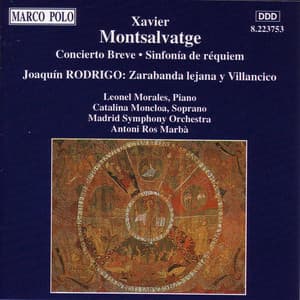 Montsalvatge: Concierto Breve / Rodrigo: Zarabanda - Xavier Montsalvatge