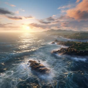 Ocean's Zen: Harmonious Tides for Deep Meditation - Asian Zen Meditation