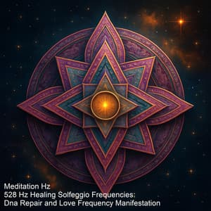 528 Hz Healing Solfeggio Frequencies: Dna Repair and Love Frequency Manifestation - Music Body and Spirit
