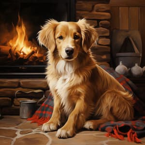 Perros De Fuego: Llamas Melódicas De Perro - Música Calmante para Cachorros