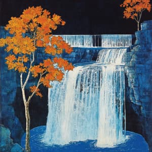 Calming Waterfall - River Sounds