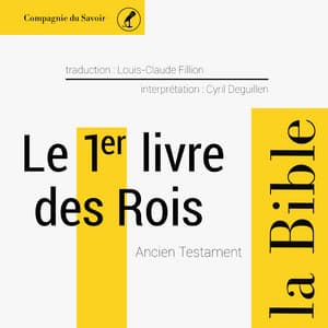 Le 1er Livre des Rois - Anonyme