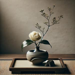 Chabana Japanese Flower Art: Deep Meditation Music - Japanese Zen Shakuhachi