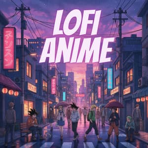 Lofi Anime Nights Chill Beats for Study and Sleep - Midnight Lofi