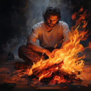 Relajación Binaural: Ritmos De Calma Junto Al Fuego - Seno descansado