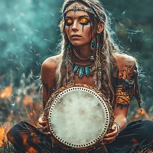 Apache Spirits, Sacred Chants & Tribal Drums - Mitch Lerunesh