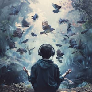 Binaural Meditation: Birds in Serene Sound - 92 88 Hz - PowerThoughts Meditation Club