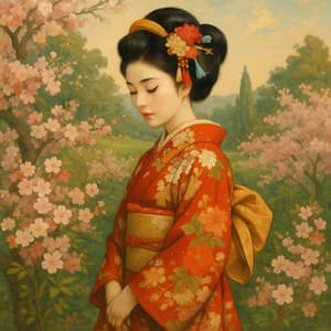 Spirit of Kimonos from the Heart of Japan - Japanese Zen Shakuhachi