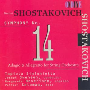 Shostakovich, D.: Symphony No. 14 / Adagio and Allegretto - Dmitri Shostakovich