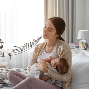 Baby's Lullaby: Piano Rain's Loving Melody - Sleeping Baby Music