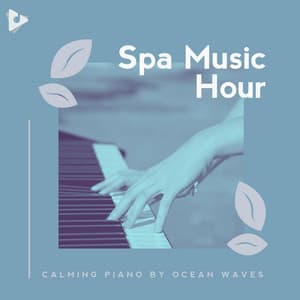 Calming Piano by Ocean Waves - Spa Music Hour