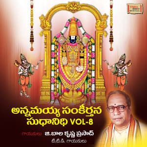 Annamayya Sankeerthana Sudhanidhi, Vol. 8 - G Balakrishna Prasad