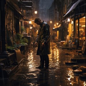 Binaural Rain Focus: Steady Downpour Tunes - The Solfeggio Peace Orchestra