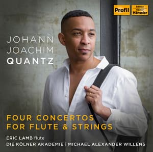 Quantz: 4 Concertos for Flute & Strings - Eric Lamb