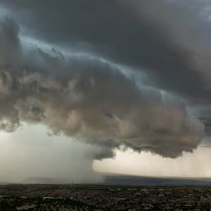 12AM Ambient Rains: Distant Downpour - 24H Rain Sounds