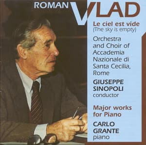 Vlad, R.: Cantata No. 3, "Le Ciel Est Vide" / Piano Works - Roman Vlad