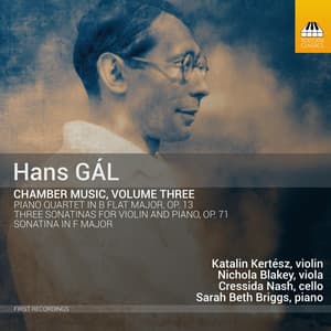 Gál: Chamber Music, Vol. 3 - Hans Gál