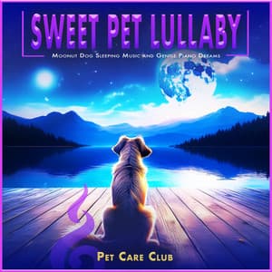 Sweet Pet Lullaby: Moonlit Dog Sleeping Music and Gentle Piano Dreams - Pet Care Club