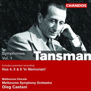 Tansman: Symphonies Nos. 4, 5 & 6 - Alexandre Tansman