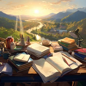 Waterfalls of Concentration: Musical Study Sessions - Wavesand