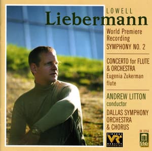 Liebermann, L.: Symphony No. 2 / Flute Concerto - Lowell Liebermann