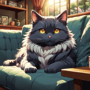 Fluffy Lounge Cat Sessions - Cozy Chillhop