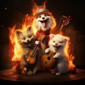 Fire Paws: The Pets Symphony - Sunrise Flames Fire Sounds
