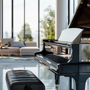 Calming Piano Sounds for Mindful Meditation - Night Piano Music